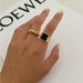 Gold Silver Twisted Croissants Rings Geometric Threads Rings Women Jewelry