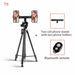 Extendable Phone Camera Tripod Stand with Bluetooth Selfie Ring Light & Phone Holder Bracket