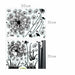 Black Dandelion Wall Stickers Household Adornment Wall Stickers Home Decoration