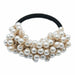 Woman Big Pearl Hair Ties Fashion Hairband Girls Ponytail Holders Rubber Bands