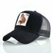 Animals Embroidery Caps Men Women Breathable Snapback Hip Hop Hats