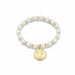 6pcs/set Fashion Gold Color Beads Pearl Star Multilayer Beaded Bracelets Set