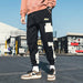 Streetwear Men's Multi Pockets Cargo Pants Casual Track Pant Jogger Trousers