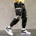 Streetwear Men's Multi Pockets Cargo Pants Casual Track Pant Jogger Trousers