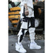 Streetwear Men's Multi Pockets Cargo Pants Casual Track Pant Jogger Trousers