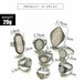8pcs/Set Vintage Antique Silver Rings Sets Opal Stone Women Bohemian Jewelry