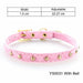 Cat Collar With Bell Beautiful Luxury Kittens Solid Pet Collar