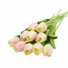 10Pcs Tulip Artificial Flower Real Touch Artificial Fake Flower For Home Decoration