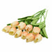 10Pcs Tulip Artificial Flower Real Touch Artificial Fake Flower For Home Decoration