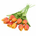 10Pcs Tulip Artificial Flower Real Touch Artificial Fake Flower For Home Decoration