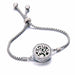 Aromatherapy Locket Bracelet Tree of Life 316L Stainless Steel Diffuser Bracelet