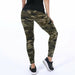 3D Printed Camouflage Women Leggings Graffiti Style Slim Stretch Legging Pants