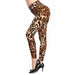 3D Printed Camouflage Women Leggings Graffiti Style Slim Stretch Legging Pants