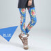 Camouflage Printed Women Elastic Leggings Graffiti Style Slim Stretch Legging Pants