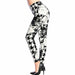 3D Printed Camouflage Women Leggings Graffiti Style Slim Stretch Legging Pants