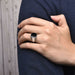 Men's Rings Punk Rock 316L Stainless Steel Signet Hip Hop Rings Jewelry