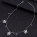 Butterfly Stars Gold Silver Chain Necklaces Jewelry for Women