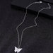 Butterfly Stars Gold Silver Chain Necklaces Jewelry for Women