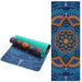 Unique Pattern Suede TPE Yoga Mat Pad Non-slip Exercise Fitness Gymnastics Mat