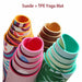 Unique Pattern Suede TPE Yoga Mat Pad Non-slip Exercise Fitness Gymnastics Mat