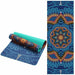 Unique Pattern Suede TPE Yoga Mat Pad Non-slip Exercise Fitness Gymnastics Mat