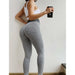 Seamless Fitness Women Leggings Fashion Patchwork Print High Waist Elastic Leggings