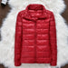 Women Ultralight Thin Winter Jacket Duck Down Hooded Jackets