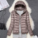 Women Ultralight Thin Winter Jacket Duck Down Hooded Jackets