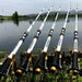 Fishing Rod Feeder Hard FRP Carbon Fiber Telescopic Fishing Pole