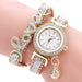 Women Bracelet Watches Ladies Luxury Fashion Rhinestone Quartz Wrist Watch