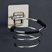 Hair Dryer Holder Organizer Adhesive Wall Mounted Stainless Steel Spiral Stand