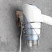 Hair Dryer Holder Organizer Adhesive Wall Mounted Stainless Steel Spiral Stand