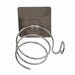 Hair Dryer Holder Organizer Adhesive Wall Mounted Stainless Steel Spiral Stand