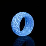 Colorful Luminous Resin Ring Fluorescent Glowing Rings Jewelry For Men & Women