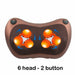 Relaxation Massage Pillow Electric Neck Shoulder Back Heating Infrared Massager