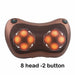 Relaxation Massage Pillow Electric Neck Shoulder Back Heating Infrared Massager