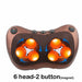 Relaxation Massage Pillow Electric Neck Shoulder Back Heating Infrared Massager