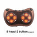 Relaxation Massage Pillow Electric Neck Shoulder Back Heating Infrared Massager