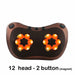 Relaxation Massage Pillow Electric Neck Shoulder Back Heating Infrared Massager