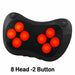 Relaxation Massage Pillow Electric Neck Shoulder Back Heating Infrared Massager