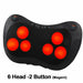 Relaxation Massage Pillow Electric Neck Shoulder Back Heating Infrared Massager