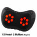 Relaxation Massage Pillow Electric Neck Shoulder Back Heating Infrared Massager