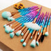 20pcs Diamond Makeup Brush Set Eye Brush Beauty Make Up Tools