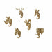 Wall Coat Rack Home Wall Decoration Animal Head Luxury Designer Rack