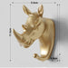 Wall Coat Rack Home Wall Decoration Animal Head Luxury Designer Rack