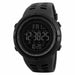Fashion Outdoor Sports Watch Men Multifunction 5Bar Waterproof Digital Watch