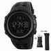 Fashion Outdoor Sports Watch Men Multifunction 5Bar Waterproof Digital Watch