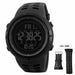 Fashion Outdoor Sports Watch Men Multifunction 5Bar Waterproof Digital Watch