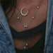 Crystal Necklaces Multiple Layers Fashion Pendant Necklace For Women