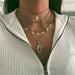 Crystal Necklaces Multiple Layers Fashion Pendant Necklace For Women